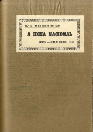 capa do A. 1, n.º 16 de 8/5/1915