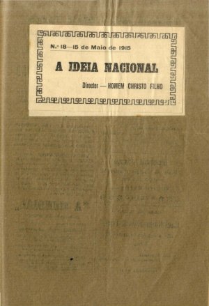 capa do A. 1, n.º 18 de 15/5/1915