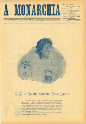 capa do N.º 5 de 8/2/1916