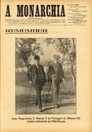 capa do N.º 8 de 18/2/1916