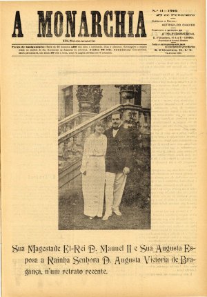 capa do N.º 11 de 29/2/1916