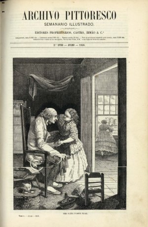 capa do N.º 1  - 2.º Anno de 0/7/1858