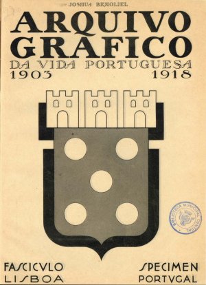 capa do Fascículo Specimen de 0/0/1933