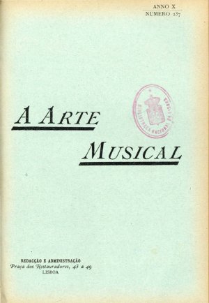 capa do N.º 237 de 31/10/1908