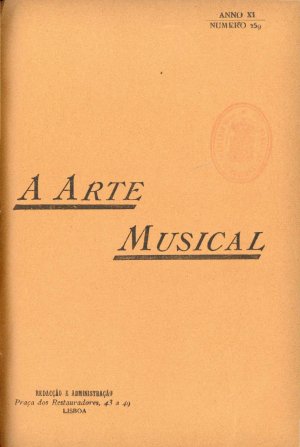 capa do N.º 259 de 30/9/1909