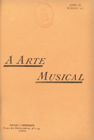 capa do N.º 262 de 15/11/1909