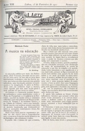 capa do N.º 292 de 15/2/1911