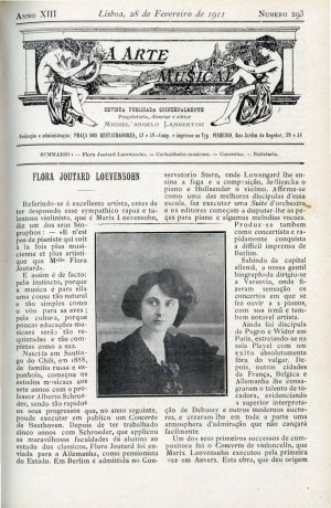 capa do N.º 293 de 28/2/1911