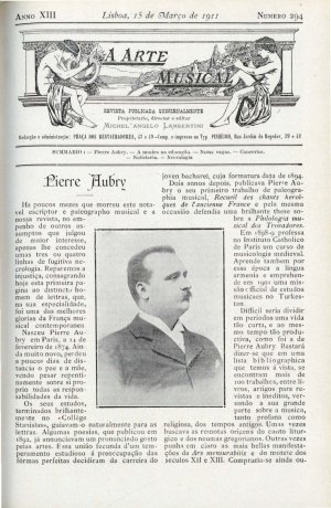 capa do N.º 294 de 15/3/1911