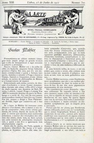 capa do N.º 300 de 15/6/1911