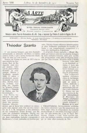 capa do N.º 307 de 30/9/1911