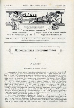 capa do N.º 349 de 30/6/1913