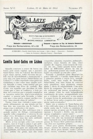 capa do N.º 371 de 31/5/1914