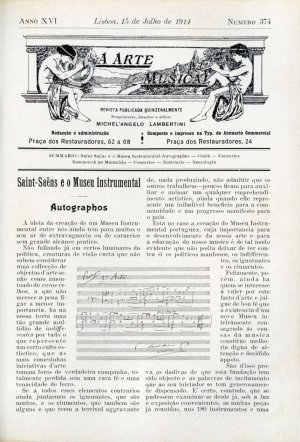 capa do N.º 374 de 15/7/1914