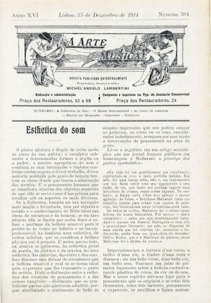 capa do N.º 384 de 15/12/1914