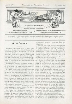 capa do N.º 407 de 30/11/1915