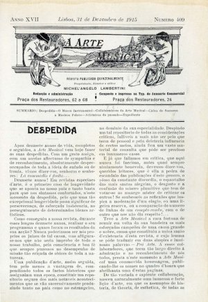 capa do N.º 409 de 31/12/1915