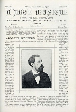 capa do N.º 61 de 15/7/1901