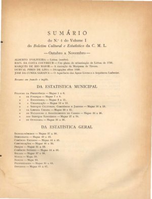 capa do Sumário n.º 4 de 0/0/1937