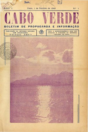 capa do A. 1, n.º 1 de 1/10/1949