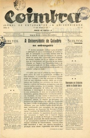 capa do A. 2, n.º 13 de 13/3/1935