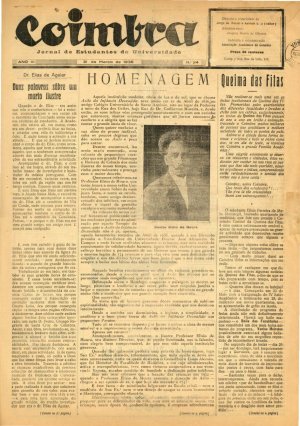 capa do A. 3, n.º 24 de 31/3/1936