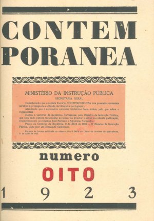 capa do N.º 8 de 0/2/1923