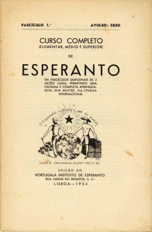 capa do Fasc. 1 de 0/0/1934