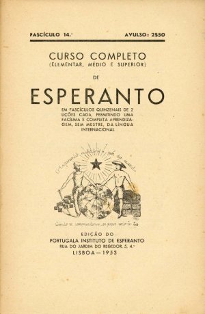 capa do Fasc. 14 de 0/0/1935