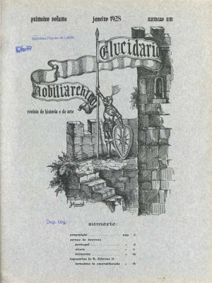 capa do Vol. 1, n.º 1 de 0/1/1928
