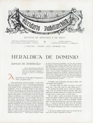 capa do Vol. 1, n.º 7 de 0/7/1928