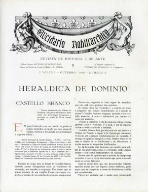 capa do Vol. 1, n.º 10 de 0/10/1928