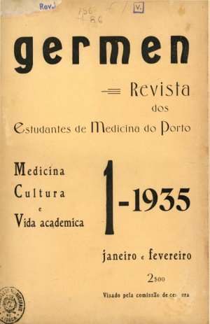 capa do N.º 1 de 0/1/1935