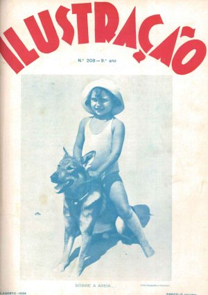 capa do Ano 9, n.º 208 de 16/8/1934