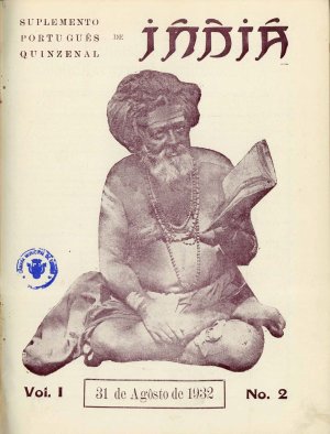 capa do Vol. 1, n.º 2 de 31/8/1932