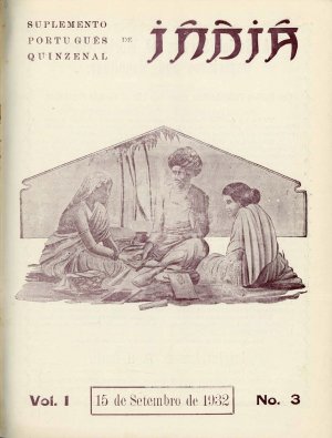 capa do Vol. 1, n.º 3 de 15/9/1932