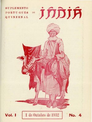 capa do Vol. 1, n.º 4 de 1/10/1932