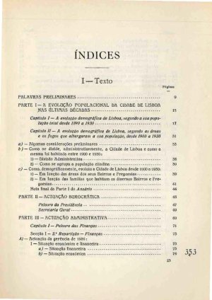 capa do Indices - 1936 de 0/0/1936
