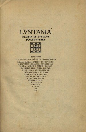 capa do Vol. 3, fasc. 7 de 0/10/1925