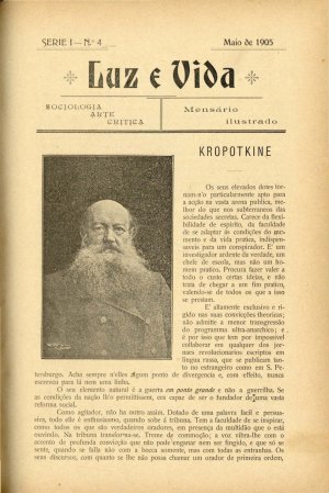capa do Série 1, n.º 4 de 0/5/1905