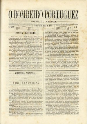 capa do A. 3, n.º 6 de 15/6/1879