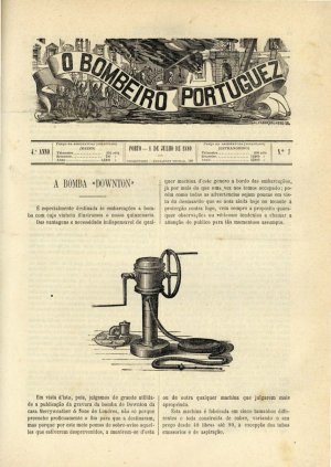 capa do A. 4, n.º 7 de 1/7/1880