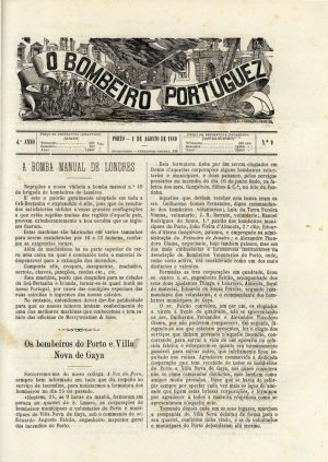 capa do A. 4, n.º 9 de 1/8/1880
