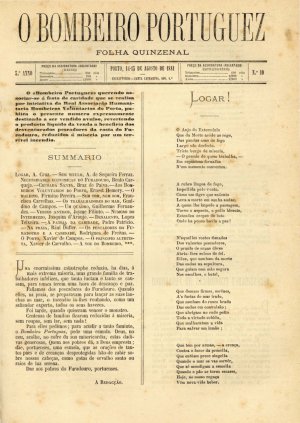 capa do A. 5, n.º 10 de 15/8/1881