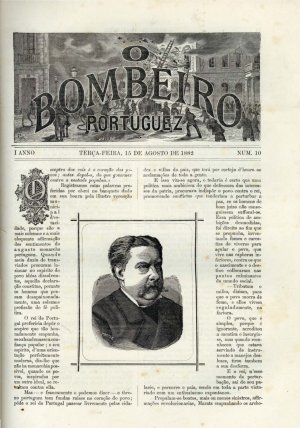 capa do A. 6, n.º 10 de 15/8/1882