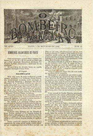 capa do A. 7, n.º 11 de 1/9/1883