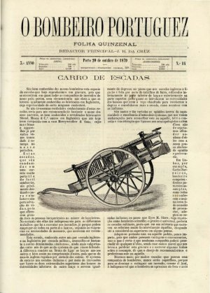 capa do A. 3, n.º 14 de 20/10/1879