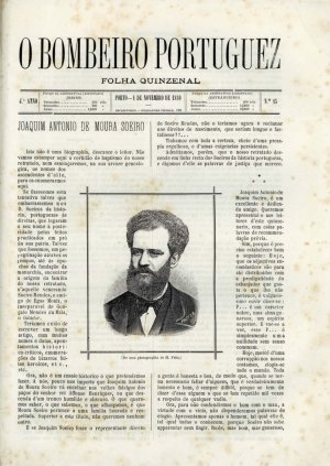 capa do A. 4, n.º 15 de 1/11/1880