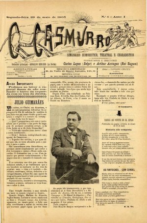 capa do A. 1, n.º 4 de 29/5/1905