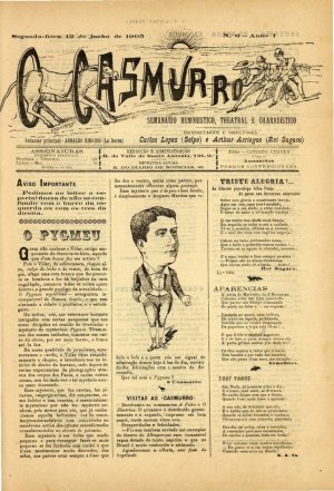 capa do A. 1, n.º 6 de 12/6/1905